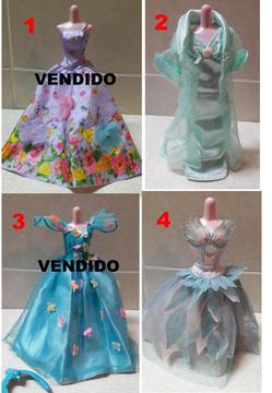 VESTIDOS HERMOSOS PARA MUÑECAS BARBIES C/U