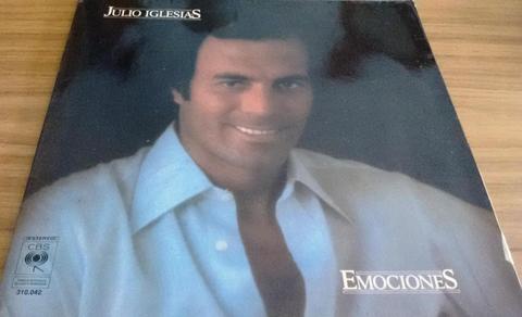 disco vinilo Julio Iglesias Emociones