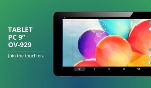 Tablet 9 Pulgadas HD OVERTECH 1GB 8GB A33 Quad Core Bt