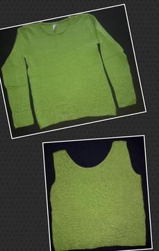 Conjunto Pullover de Hilo Y Top Talle 1