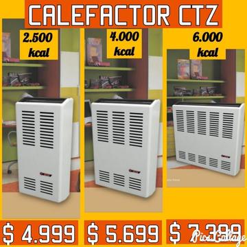 Calefactor CTZ // Línea Compacta // 2500 Kcal // Calefactores // Tu Hogar Online