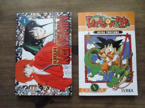 Mangas IVREA Dragon Ball y Rurouni Kenshin n° 1