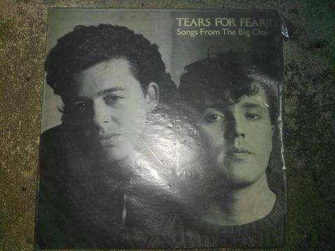 disco de vinilo Tears for fears song from the big chair