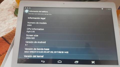 tablet de 8 con sistema androi 5.1