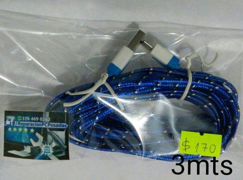 Cable Usb 3 Metros Nuevo