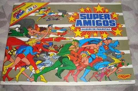 Álbum De Figuritas De Los Super Amigos 1987 Incompleto
