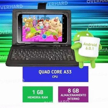 Tablet 7 Hd Funda Teclado