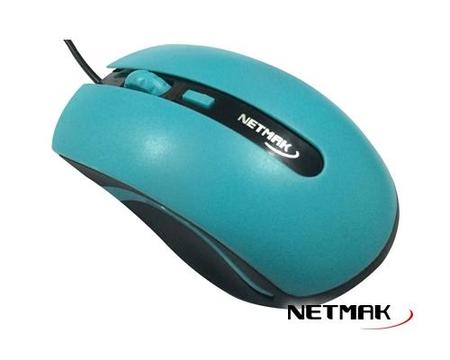 Mouse Netmak 4d Nmm19 Blue / Green / Silver ENVIO GRATIS!