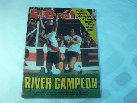 Revista El Gráfico Edición N° 3032 Noviembre 1977 River Campeón