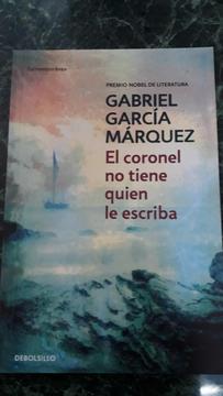 LIBRO El Coronel No Tiene Quien Le Escriba * GABRIEL GARCIA MARQUEZ * NUEVO SIN USO