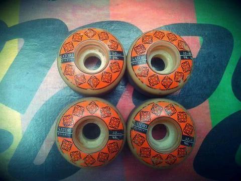 ruedas satori 52mm 98A skate patineta