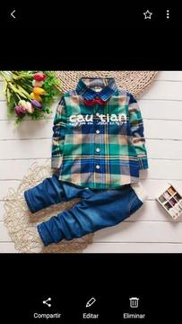 Conjunto Importado para 6 Meses