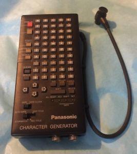 PANASONIC Generador de caracteres