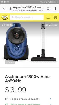 Vendo Aspiradora