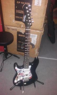 Texas Egp15lbtex Guitarra Electrica Zurda Tipo Str