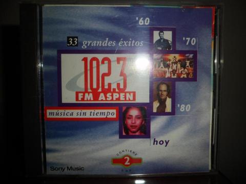 FM Aspen 102.3 33 grandes éxitos cd doble
