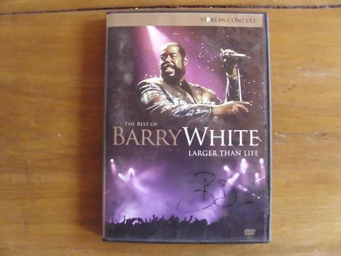 Barry White Dvd Larger Than Life Impecable!