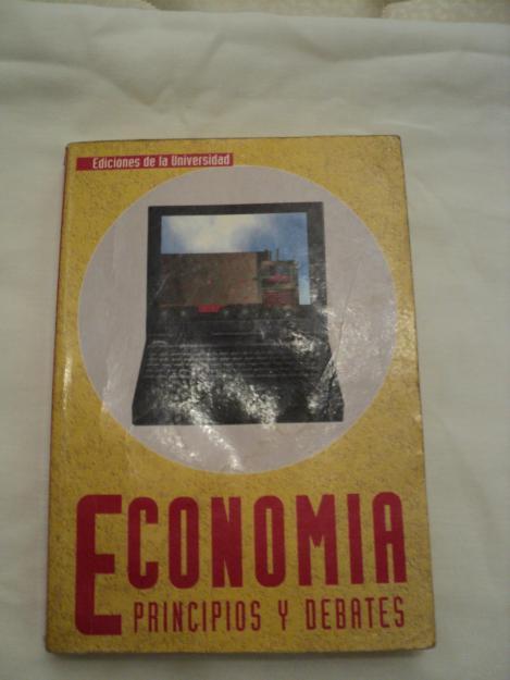 Libro De Economía Principios Y Debates