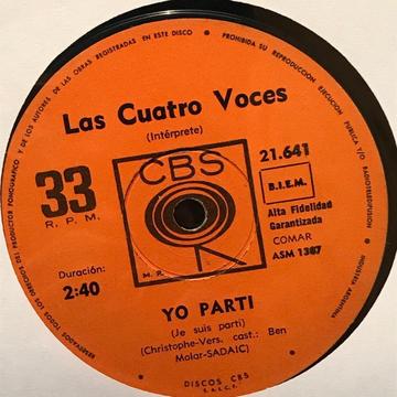 Simple de Las Cuatro voces año 1967