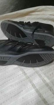 Zapatilla D Cuero Mujer