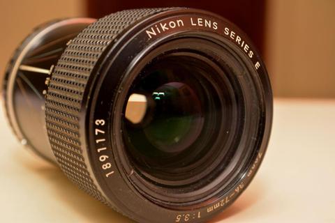 Lente Nikon 36 ~ 72mm 1: 3.5 SeriesE