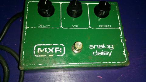 Delay Analógico. Mxr ..solo para Entendi