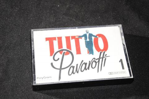 cassette original pavarotti tutto excelente estado