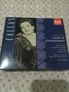 Cd Doble Maria Callas . Donizetti Lucia di Lammermoor Opera
