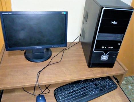 PC INTEL CORE2DUO E7300 2.60 GHZ COMPLETA IMPECABLE !!!!!!!!