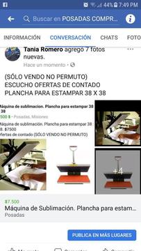 Vendo Maquina de Sublimación