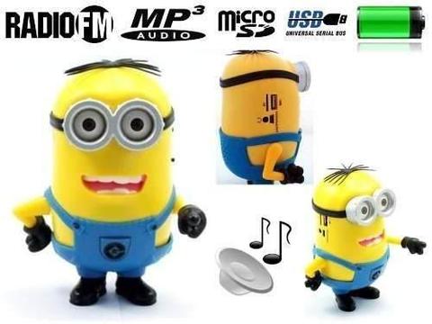 Parlantes Bluetooth Minions