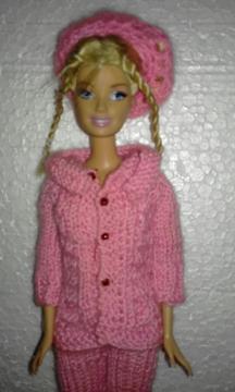 Barbie Ropa Tejida