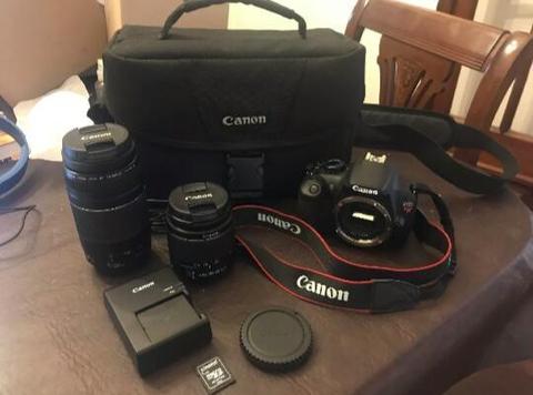 Camara canon eos rebel t5