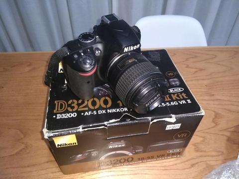Vendo Camara Reflex Nikon D3200