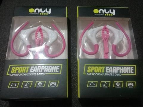 Auriculares Deportivos Manos Libres Con Cierre Only