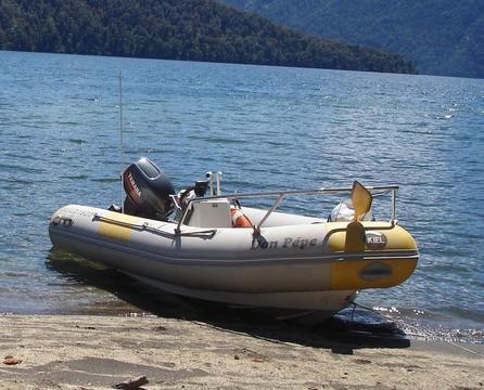 Semirrigido Kiel 460 Con Motor Yamaha 40 Hp Completo