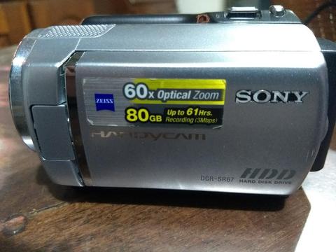 Filmadora Sony Mod Sr 67 Excelente Estado
