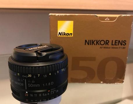 Lente Nikon Objetivo Fijo Nikkor