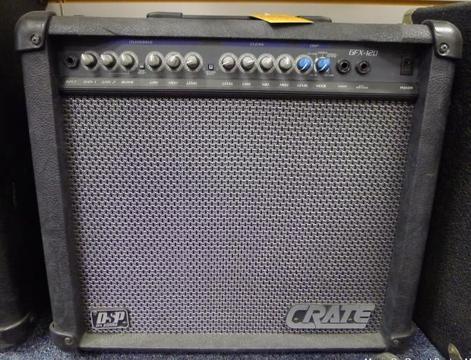 Amplificador CRATE GX 120 W MADE IN USA Guitarra Bajo n0 peavey fender ampeg ibanez gibson epiphone korg roland squier