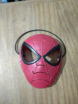 Máscara Hombre Araña Nueva 17.5 X 14 Cms