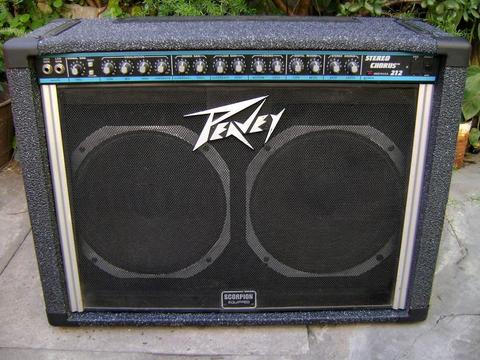PEAVEY 212 STEREO CHORUS MADE IN USA !!! N0 Gibson Marshall Epiphone fender ibanez laney ampeg squier