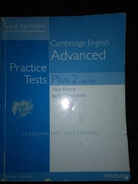 Practice Tests Plus 2 With Key Advanced Pearson