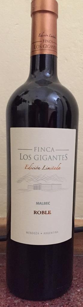 Vino Malbec Los Gigantes