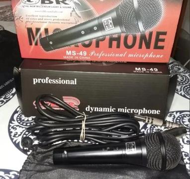 Microfono Profesional Marca Gbr Modelo Ms 49