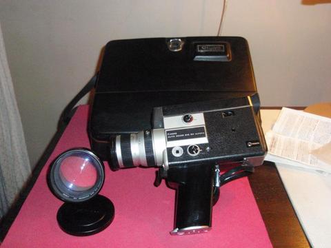 Filmadora Canon Auto Zoom 518 SV Super 8