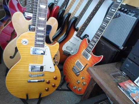 EPIPHONE LES PAUL STANDARD BY GIBSON Y PUAS FENDER IBANEZ PRS CORT Y WASHBURN