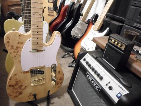 FENDER TELECASTER STANDARD MAPLE TOP CUSTOM SHOP CHINA UNICA!!! Y PUAS GIBSON PRS EPIPHONE Y CORT