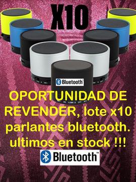 Oportunidad Parlantes Bluetooth X10