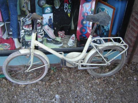 bicicleta plegable antigua