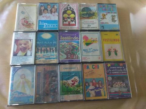 Cassettes Infantiles Ideal coleccionistas Compra minima 3 unidades
